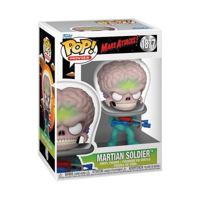 Mars Attacks Figura POP! Movies Vinyl Alien Soldier with Atomic Ray Gun 9 cm