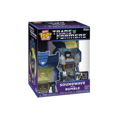 Pack de 4 Figuras Bitty POP! Bots TR- Soundwave 2,5 cm