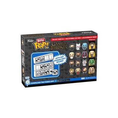 Game of Thrones Pack de 4 Figuras Bitty POP! Vinyl Jon Snow 2,5 cm