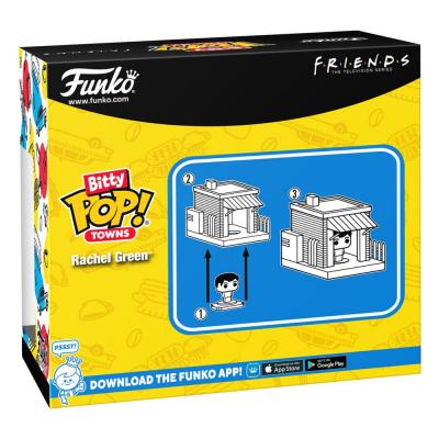 Friends Bitty POP! Town Vinyl Figura Rachel at Central Perks 2,5 cm