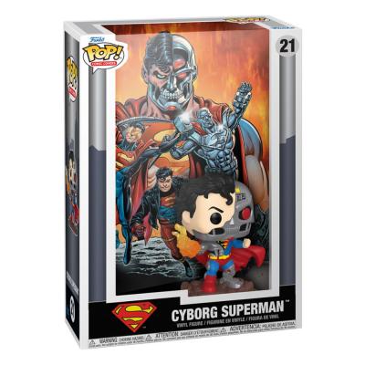 DC Comics POP! Comic Cover Vinyl Figura Cyborg Superman 9 cm