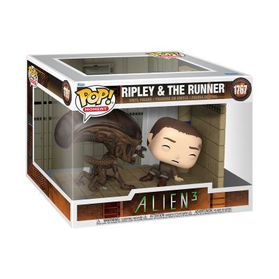 Alien 3 POP Moments Vinyl Figuras Ripley & Xeno 9 cm
