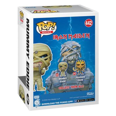 Iron Maiden POP! Rocks Vinyl Figura Eddie Mummy 9 cm