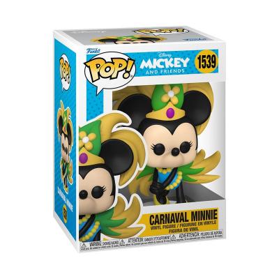 Mickey ATW Figura POP! Disney Vinyl Carnaval Minnie 9 cm