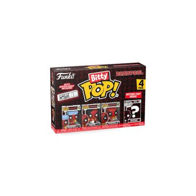 Deadpool Pack de 4 Figuras Bitty POP! Vinyl Bathtime 2,5 cm