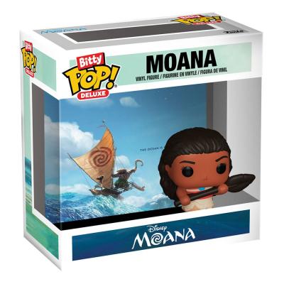 Moana Display de 12 Pack de 4 Figuras Bitty POP! Deluxe Vinyl Moana 2,5 cm