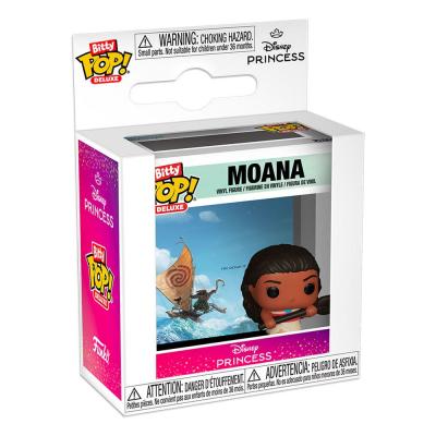 Moana Display de 12 Pack de 4 Figuras Bitty POP! Deluxe Vinyl Moana 2,5 cm