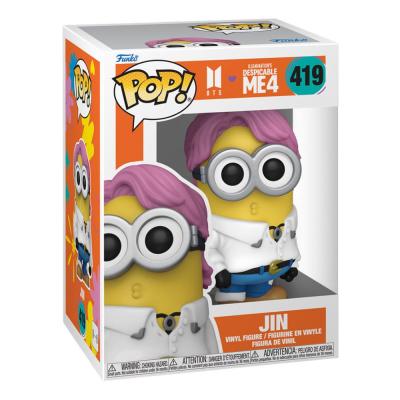 Minions x BTS POP! Rocks Vinyl Figura Jin 9 cm