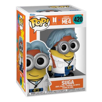 Minions x BTS POP! Rocks Vinyl Figura SUGA 9 cm