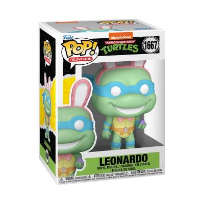 Tortugas Ninja Figura POP! Vinyl Easter 2025 Leo 9 cm