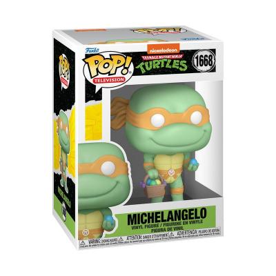 Tortugas Ninja Figura POP! Vinyl Easter 2025 Michelangelo 9 cm