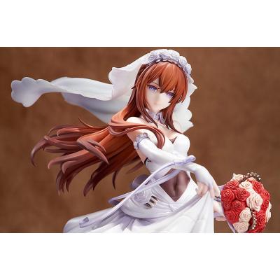 Steins Gate Estatua PVC 1/7 Kurisu Makise: Wedding Dress Ver. 26 cm