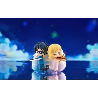 Your Lie in April Pack de 2 Minifiguras Qset Kaori Miyazono & Kosei Arima 9 cm