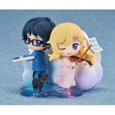 Your Lie in April Pack de 2 Minifiguras Qset Kaori Miyazono & Kosei Arima 9 cm