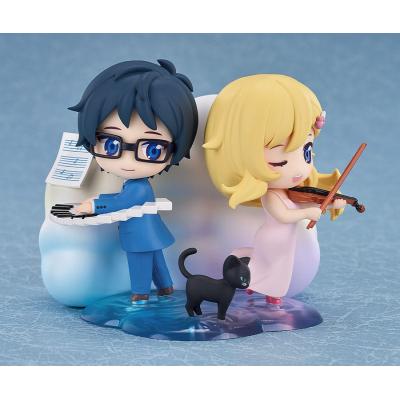Your Lie in April Pack de 2 Minifiguras Qset Kaori Miyazono & Kosei Arima 9 cm