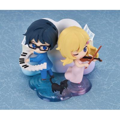 Your Lie in April Pack de 2 Minifiguras Qset Kaori Miyazono & Kosei Arima 9 cm