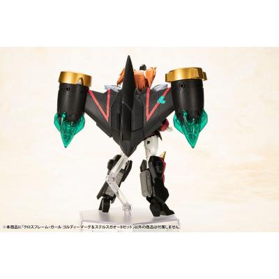 The King of Braves GaoGaiGar Plastic Model Kit Cross Frame Girl Goldymark & Stealth Gao II Set 12 cm