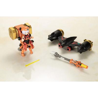 The King of Braves GaoGaiGar Plastic Model Kit Cross Frame Girl Goldymark & Stealth Gao II Set 12 cm