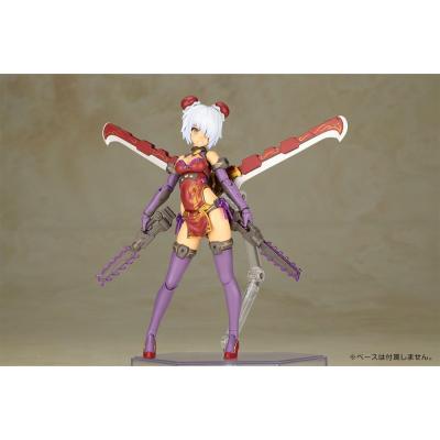 Frame Arms Girl Maqueta Plastic Model Kit Hresvelgr-Rufus Qipao Ver. 17 cm