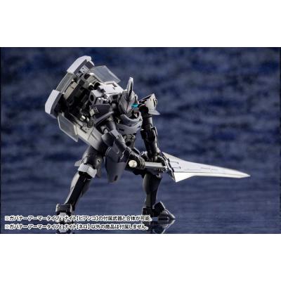 Hexa Gear Maqueta Plastic Model Kit 1/24 Governor Armor Type Knight Nero 8 cm