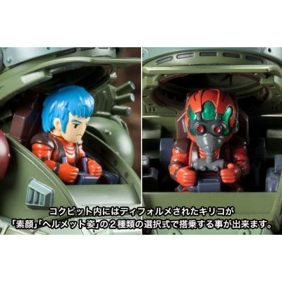Armored Trooper Votoms Maqueta D-Style Scopedog Turbo Custom Chirico Ver. 11 cm