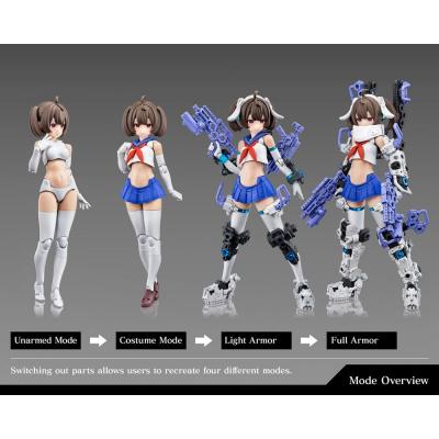 Megami Device Maqueta Plastic Model Kit 1/1 Buster Doll Gunner 16 cm