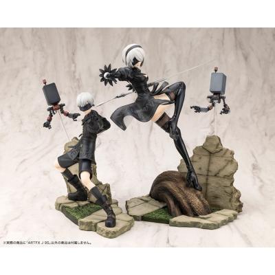 Nier:Automata Ver. 1.1a Estatua PVC ARTFX J 1/8 9S 18 cm