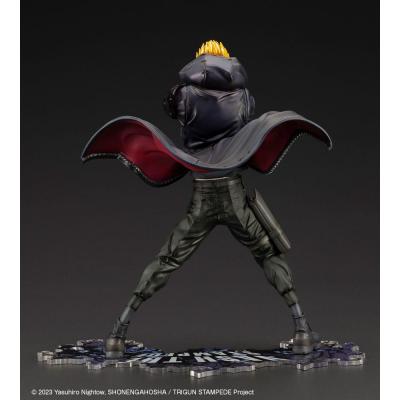 Trigun Stampede Estatua ARTFXJ PVC 1/8 Vash the Stampede The Gunman in Black Ver. 22 cm