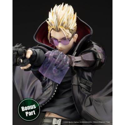 Trigun Stampede Estatua ARTFXJ PVC 1/8 Vash the Stampede The Gunman in Black Ver. 22 cm