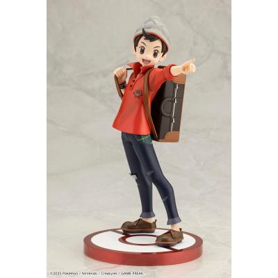 Pokémon Estatua ARTFXJ PVC 1/8 Victor & Scorbunny 21 cm
