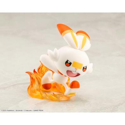 Pokémon Estatua ARTFXJ PVC 1/8 Victor & Scorbunny 21 cm
