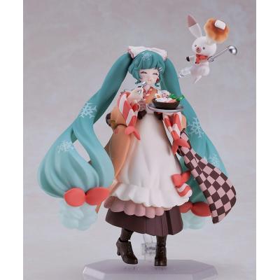 Character Vocal Series 01: Hatsune Miku Figura Figma Snow Miku: Winter Delicacy Ver. 14 cm