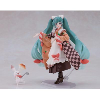 Character Vocal Series 01: Hatsune Miku Figura Figma Snow Miku: Winter Delicacy Ver. 14 cm