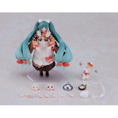 Character Vocal Series 01: Hatsune Miku Figura Figma Snow Miku: Winter Delicacy Ver. 14 cm
