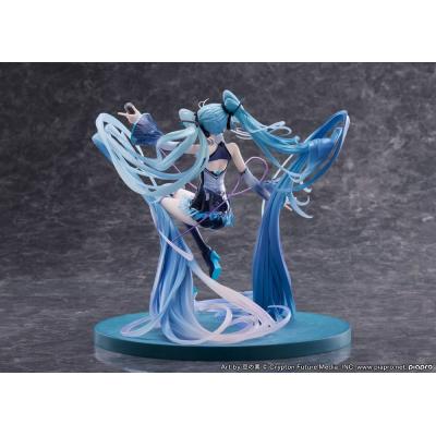 Hatsune Miku Estatua PVC 1/7 Techno-Magic Ver. 25 cm