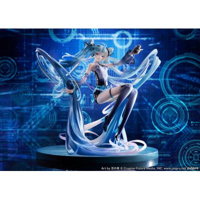Hatsune Miku Estatua PVC 1/7 Techno-Magic Ver. 25 cm