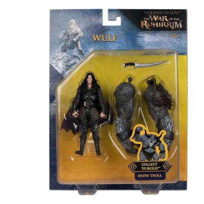 El Señor de los Anillos: la Guerra de los Rohirrim Build-A Figuras 10 cm (BAF: Snow Troll) Surtido (4)