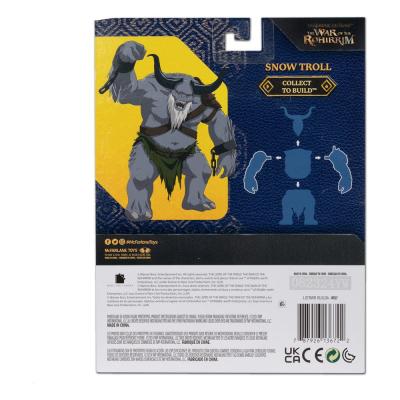El Señor de los Anillos: la Guerra de los Rohirrim Build-A Figuras 10 cm (BAF: Snow Troll) Surtido (4)