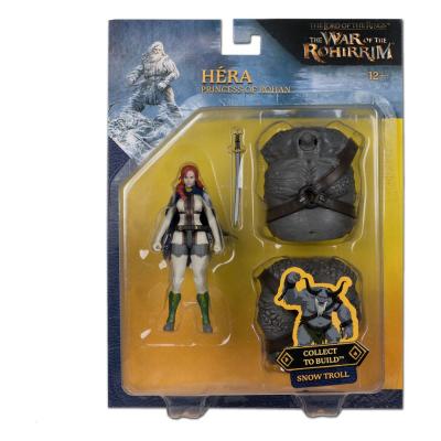 El Señor de los Anillos: la Guerra de los Rohirrim Build-A Figuras 10 cm (BAF: Snow Troll) Surtido (4)