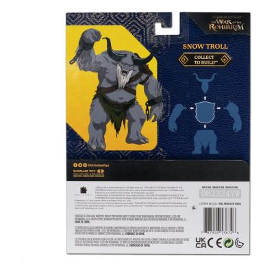El Señor de los Anillos: la Guerra de los Rohirrim Build-A Figuras 10 cm (BAF: Snow Troll) Surtido (4)