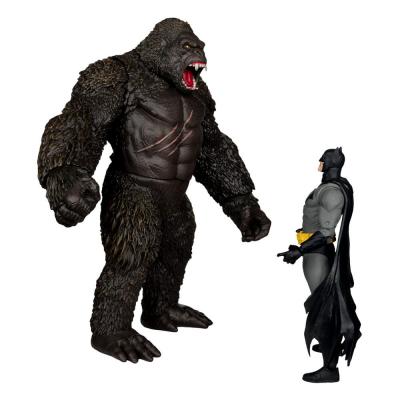 DC Justice League Monsterverse DC Multiverse Pack de 2 Figuras Batman & Kong 29 cm