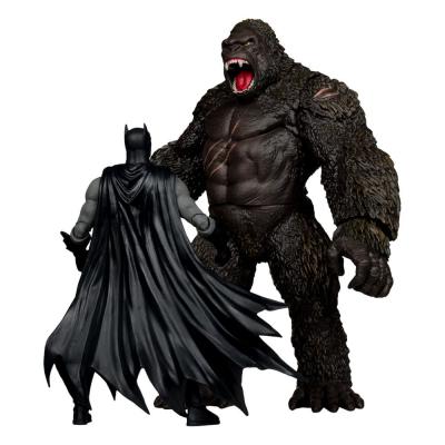 DC Justice League Monsterverse DC Multiverse Pack de 2 Figuras Batman & Kong 29 cm