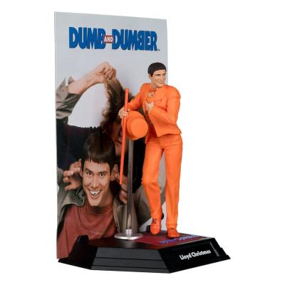 Dos tontos muy tontos Estatua PVC Movie Maniacs Lloyd Christmas (Gold Label) 15 cm