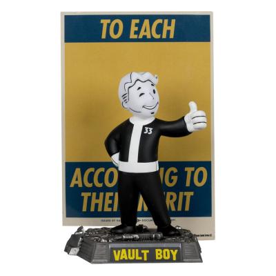 Fallout Pack de 4 Figuras Movie Maniacs Lucy, Maximus, The Ghoul & Vault Boy 15 cm
