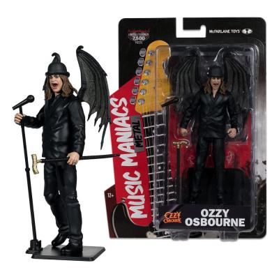 Ozzy Osbourne Metal Figura Music Maniacs Ozzy Osbourne 15 cm