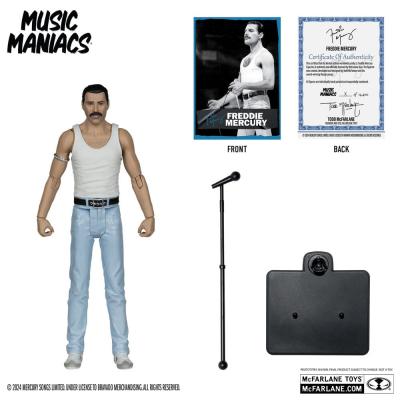 Music Maniacs Rock Figura Freddy Mercury 15 cm