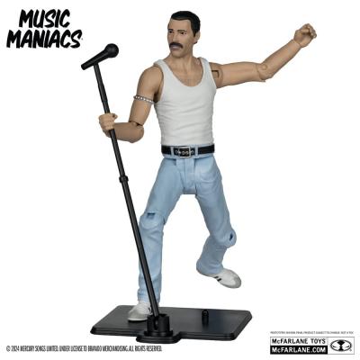 Music Maniacs Rock Figura Freddy Mercury 15 cm