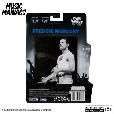 Music Maniacs Rock Figura Freddy Mercury 15 cm