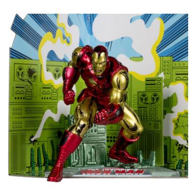 Marvel PVC Estatua PVC 1/10 Iron Man (The Invincible Iron Man #126) 11 cm