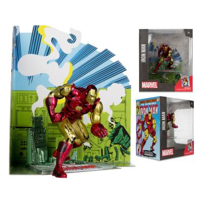 Marvel PVC Estatua PVC 1/10 Iron Man (The Invincible Iron Man #126) 11 cm
